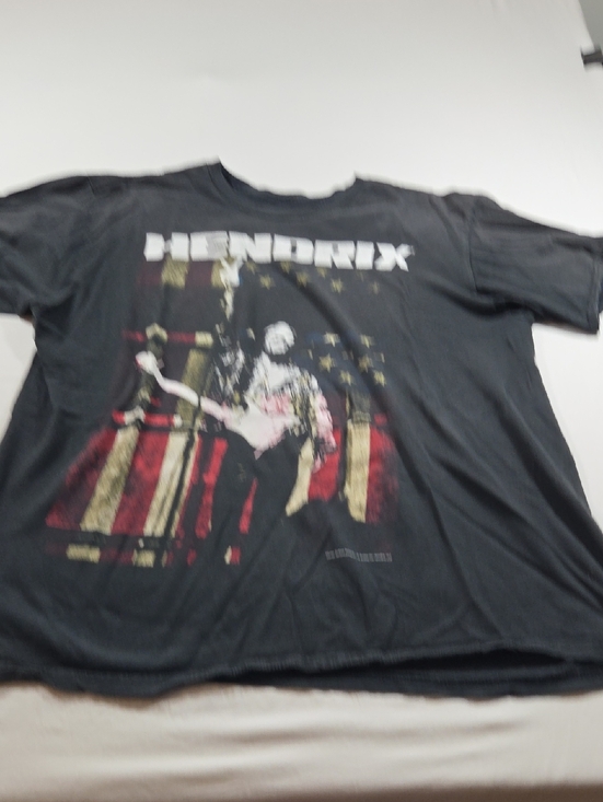 Jimi Hendrix Other - Jimi Hendrix Black Graphic Short Sleeve Tee Distressed